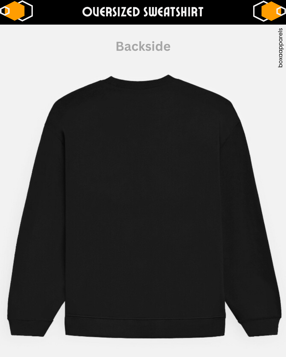 Boxaapparels Unisex Oversized Sweatshirt