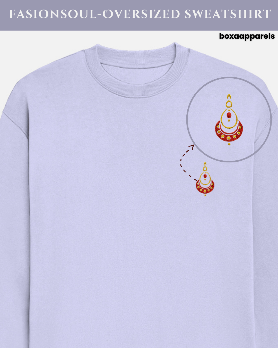 Oversized Elegance β Earring Design Drop