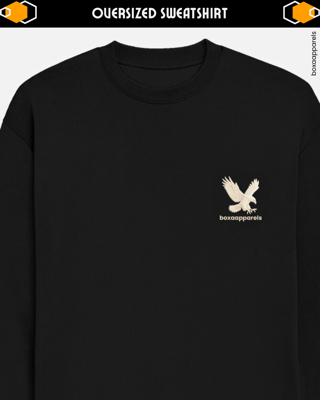 Boxaapparels Unisex Oversized Sweatshirt