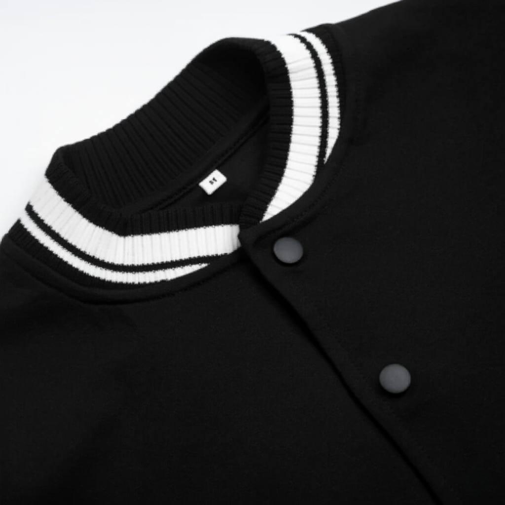 Skyline Grit - Noiseless Heights Varsity Jacket