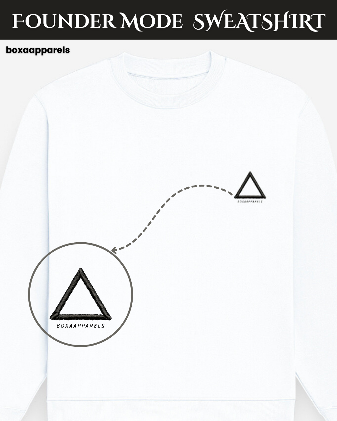 Founder Mode – Crew Edition - Regular Fit Sweatshirt